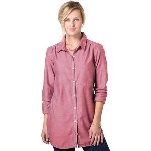 Toad & Co Dakotah Button Down Travel Tunic Medium